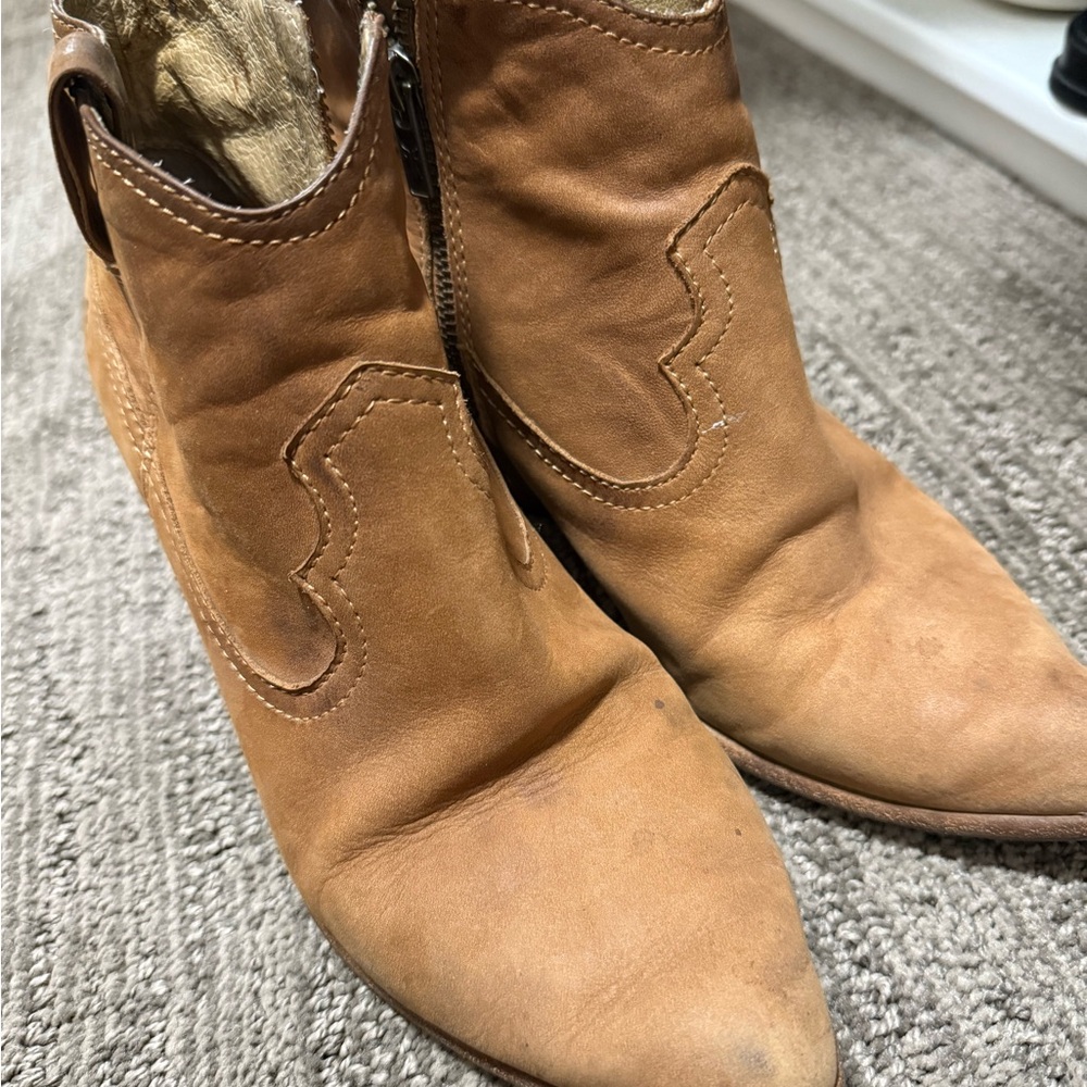 Frye Leather Ankle Boots